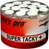 Pro's Pro Overgrip Pro'sPro Super Tacky 60pz bianco 0,50mm