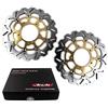 Konerstone Dischi freno anteriori per Suzuki GSXR 1000 2005-2008 K5 K6 K7 K8 Disco per motocicletta Accessori di ricambio GSX R 1000 GSXR1000 GSX R600 o GSXR 600 GSXR 750 2006 2007