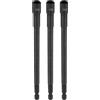 QUARKZMAN 3Pz Bussole per Avvitatore Esagonale a Dado 7mm Chiavi Bussola Metriche 6 Punte Gambo Esagonale 1/4 Inserto Magnetico Acciaio CR-V Bulloni Impulsi per Trapani, Lungo 5.91 (150mm)