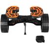 Carrello Porta Barca Kayak in Alluminio con Ruote Pneumatiche Carico 145kg