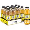 San Benedetto, Thè Freddo al Limone Zero, 12x500 ml Bevanda Dissetante Analcolica, Gusto Fruttato, Tappo Click, Senza Zuccheri, Conservanti e Coloranti