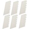 VOBOR Adesivo per la Protezione Delle Unghie Seta Nail Wrap - Nail Wrapping Seta, Autoadesivo in Fibra di Vetro, Chiodo Degli Autoadesivi Protector Nail Strumento for Gel Uv Nails (6pcs)