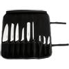 Rockingham Forge Essentials Professional Set di coltelli da chef - Contiene 9 coltelli da cucina e 1 portacoltelli, nero, CS-8007/10