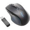 Kensington K72370EU Mouse wireless Pro Fit di dimensioni standard, Design ergonomico, Con sensore ottico e DPI regolabile, Per laptop, desktop, PC, Macbook e notebook, Nero