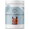 Annimally Selen, Vitamina E, L-Lisina in Polvere per Cavalli 800g - Complesso di Vitamina E, L-Lisina e Selenio per supportare la muscolatura e Le Prestazioni - Integratori per Cavalli