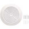 KOTARBAU L750 Griglia di Ventilazione, Bianco, 125 mm