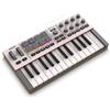 Akai Professional MPK Mini IV Tastiera MIDI USB-C per Principianti e Produttori - Drum pad MPC, Manopole a 360°, Ruote Pitch e Mod, Software di Produzione e Pacchetto audio Native Instruments, Grigio