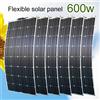 ASUNERGE Pannello solare flessibile 12V 600W 100W 200W 300W 400W 500W Pieghevole impermeabile monocristallino Miglior pannello solare Cina per barca camper