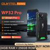 Oukitel WP32 Pro Smartphone robusto 24 GB + 256 GB 6 "HD 20 MP Cellulare NFC 6300 mAh Octa Core Telefono cellulare - orange