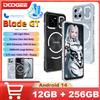 DOOGEE Blade GT 5G Smartphone da gioco robusto Diemnsity ultrasottile da 10,5 mm 7050 Effetto luce LED 12 GB + 256 GB 6,72 "120 Hz 5500 mAh NFC - Black