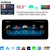 Uckazy Android 14 Wireless Carplay Auto Radio per Mercedes Benz CLA C117 X117 X156 W176 2013-2019 Multimedia 12.3 "schermo lettore per Auto - LINUX 4.5