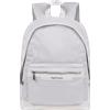 W WINGS Zaino Grande da Viaggio KISKADEE Grey - Zaino Elegante Porta PC 15.6" Uomo Donna ✈️ Zaino Multifunzione con Tasche, Porta Bottiglia, Schienale Imbottito - Black