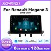 XONRICH 1280*720 IPS Schermo Autoradio Per Renault Megane 3 2008 - 2014 Android 14 Wireless CarPlay 8 Core Multimedia GPS 4G Wifi DSP RDS - P1(2GB 32GB)