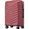 W WINGS Valigia Rigida Wings PHOENIX 20" 24" 28" - Trolley in Polipropilene (PP) Leggero e Ultra Resistente, Bagaglio a Mano e da Stiva, con Ruote Doppie 360°, Manico Telescopico, Serratura TSA, Design - dark grey