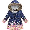 Generico Cappotto Invernali per Neonati Ragazze Cappotti per Ragazzi e Ragazze Giubbotto 100 Grammi Ragazza Giacca Invernale Bambino Caldo e Confortevole Piumino da Bambina (Navy, 5-6 Years)