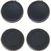 SG Store 2x Tappo Corpo Macchina E Tappo Obiettivo Posteriore Compatibile Con Nikon 1 Mount J1 V1 BF-N1000 LF-N1000 Series