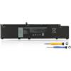 K KYUER 68Wh MV07R Batteria per Dell G3 15 3500 3590 G5 15 5500 SE 5505 Gaming Series i5-10200H i7-10870H i5-9300H i7-9750H AMD Ryzen 5 4600H 7 4800H 9 4900H P89F P89F001 P89F002 P89F003 P89F004