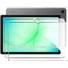 Fitudoos [2 pezzi] Vetro temperato per Samsung Galaxy Tab A11+/A11 Plus/A9+/A9 Plus,[Vetro temperato] [Ultra Trasparente] [Anti-graffio] [Bubble-Free].
