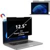 YealRed Pellicola Magnetica per Privacy da 12,5 Pollici 16:9, Anti-Luce Blu, Antiriflesso, Antigraffio, Bifacciale, Rimovibile Pellicola Privacy per Laptop (12,5 pollici 16:9-283 x 166 mm)