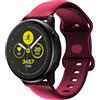 BYISYUE Silicone Cinturini di Ricambio per Amazfit Bip 6/5 Unity/Stratos 3/2/2S/Pace, 22mm Sport Bracciali Cinturino per Amazfit GTR 4/3/3 Pro/2/Balance 46mm/Balance 2/Helio/Active Max