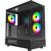 Montech Case Montech XR RGB Midi-Tower ATX Nero [XR (B)]