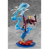 MegaHouse ONE PIECE Sanji 1/8 Pvc Figure P.O.P. K-Maximum MegaHouse Bandai In Brown Box