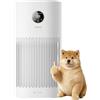 xCREAS Purificatore d'aria compatibile con Apple Home, Alexa, Google Home, filtro HEPA H13, prefiltro lavabile, modalità Eco risparmio (purificatore d'aria da 83 m² con opaco)