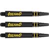 RED DRAGON Luke Humphries Coolhand Nitrotech - Astine per freccette (alberi), colore nero, misura media, 2 set per confezione (6 aste per freccette in totale)