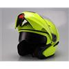 AL Helmets - CASCO MODULARE MOD. 105 COLORE GIALLO FLUO MISURA L - DOPPIA VISIERA