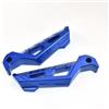E-SPEEDMTC ESPEEDMTC per Yamaha Tenere 700/ Super Tenere 1200 XTZ690 XT1200ZE Pedane Posteriori pedane mobili ingranditore a Pedale CNC in Alluminio (Blu)