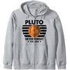 Regali per bambini Space Plutone NASA Plutone non dimenticare mai Felpa con Cappuccio