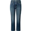 Pepe Jeans Straight Jeans MW Mary, Blu (denim-4A3), 27W x 30L Donna