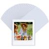 HIYQIN Confezione da 25 Cornici Magnetiche per Foto Instax Square Film 2,83x3,38, Cornici per Frigorifero per Fujifilm Instax Square SQ1/SQ20/SQ40/SQ10/SQ6/SP-3 - Bianco