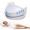 YOOSI Cuscino per gambe, cuscino per poggiagambe in memory foam, cuscino per chi dorme di lato con fodera rimovibile e lavabile