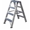 FRIGERIO Scaletta 3 gradini pieghevole alluminio professionale con 2 salite Frigerio SCA 6033/03 [02021000]