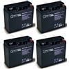 Quality Batteries Batteria di ricambio per APC Smart-UPS DLA2200I RBC55 RBC 55 Batteria di marca con VdS