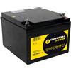 Universal Power AGM UPC12-30 12V 30Ah (C20) batteria AGM resistente al ciclo senza manutenzione