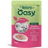 Oasy Cat Natury Soft Jelly Trancetti di Tonnetto con Salmone Busta 70 g