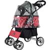 Ferribiella Spa Ferribiella Telo Impermeabile per Passeggino per Cani Super Double Max 20 Kg