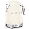 Smeg 50's Style Bollitore Elettrico a Temperatura Variabile KLF04CREU - Panna