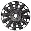Einhell kwb by Einhell Spazzola abrasiva in acciaio (Ø 180 mm per metallo, legno, cemento, mattoni - adatta per smerigliatrice per pareti e cemento TE-DW 180)