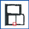 Slot Carrello Scheda SIM Micro SD Samsung A40 SM-A405 Vano Card Blu