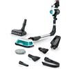 Bosch Scopa elettrica lavapavimenti 2in1 Unlimited 7 ProHygienic Aqua Bianco GARANZIA ITALIA