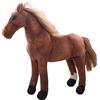 ISAKEN Cavallo Animali di Peluche Pony Giocattolo Peluche Cavallo Coccolone Peluche Animale di Peluche, Morbido Cavallo Peluche Bambola Animale per Animale Tema Festa Compleanno Decorazione