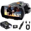 XOOIOOY Binocolo Visore Notturno 4K: 4,5 Night Vision con Batteria Ricaricabile Da 5000mAh - Visione Notturna 10X Digitale Zoom 7-Livelli Infrarossi - Regali Di Caccia Per Uomini/Papà/Marito - Campeggio