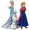Bandai Figuarts ZERO Frozen Special Box Ana & Elsa & Olaf Bandai PVC Figure NUOVO