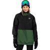 SIROKO - Giacca da Snowboard da Donna W1-W Evergreen - XS - Nero/Verde