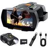 XOOIOOY Binocolo Visore Notturno 4K: 4,5 Night Vision con Batteria Ricaricabile Da 5000mAh - Visione Notturna 10X Digitale Zoom 7-Livelli Infrarossi - Regali Di Caccia Per Uomini/Papà/Marito - Campeggio