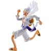 Bandai S.H. Figuarts Monkey D. Rufy-Gear 5 One Piece Action Figure BANDAI NUOVO