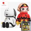 MEGA Popmart Mega Space Molly 100% Charlie Brown & Snoopy autentico NUOVO